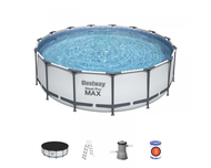 PISCINE HORS SOL STEEL PRO MAX D.457x122 cm