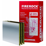 FIREROCK ALU 40mm 1000X600mm CHEMINEE ET INSERT - A1 - 80Kg/m3
