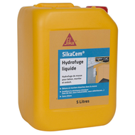 SIKACEM HYDROFUGE LIQUIDE 5 Litres Hydrofuge liquide pour bétons.