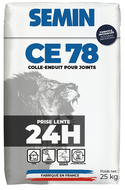 ENDUIT A JOINT  CE78  LENT 24H sac 25kg